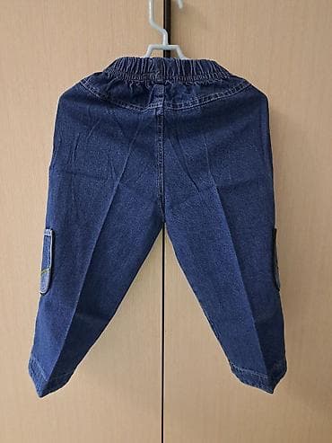 şalvar modelleri: Uşaq cinsi şalvar – HONGFUSHI - Material: klassik mavi denim - Model — 2