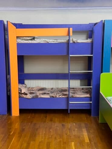 tek çarpayı: Oğlan və qız üçün, Çarpayı, Matras ilə, Siyirməli, Laminat — 3