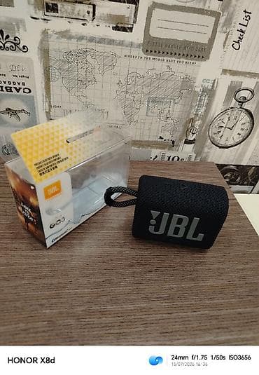 notebook batarya: JBL GO 3 portativ Bluetooth kolon - Brend/model: JBL GO 3 - Rəng — 1