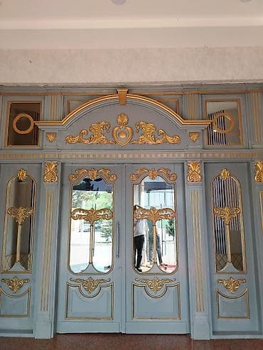 qapi avropa: Klassik dizaynlı daxili/interyer qapılar və dekorativ panel dəsti - — 7