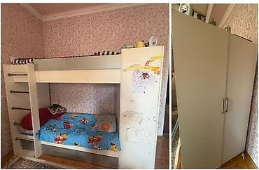 usag otagi: Ikimertebeli yataq desti.qiymet 250 man.boyur hisse dolabli.unvan — 1