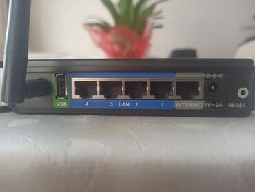 router: D-Link wifi router DIR-320 (2 ədədin qiymətidir) — 3
