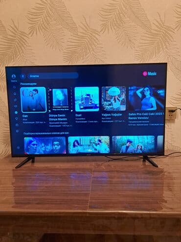 Proyektorlar: İşlənmiş Televizor Zimmer LED ekran 43" 4K (3840x2160) — 6