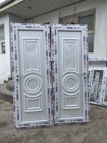 qapi ve pencere: Yeni Plastik qapı 90x220 sm Üzlük ilə, Ödənişli quraşdırma, Ünvandan götürmə, Ödənişli çatdırılma — 3