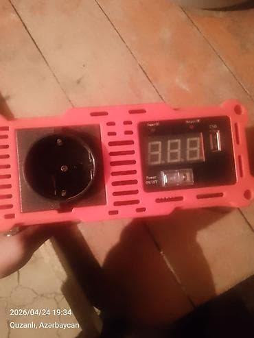 avtomobil icarəsi: Inverter, 1500-3000 Vt, 12 - 220 volt — 2