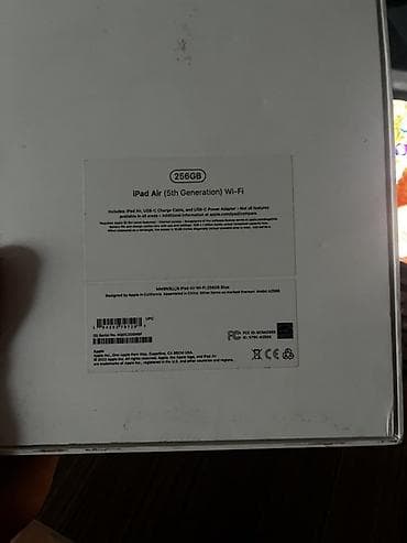 ipad 11 pro m2: Apple iPad Air (5-ci nəsil) Wi‑Fi 256 GB – mavi rəng Model: A2588 — 2