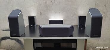 Микрофоны: Новый Sony Колонка, Тип - Bluetooth, цвет - Серебристый — 1