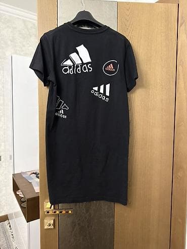 maykalar: Adidas qadın T‑shirt/uzun top - Rəng: qara - Ölçü: XS (etiketdə — 2
