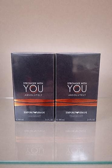 Emporio Armani Stronger With You Absolutely – kişi üçün parfum (Eau de