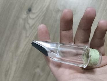 su baseyni: Şəffaf akrildən hazırlanmış saksafon ağızlığı - Material: şəffaf — 2