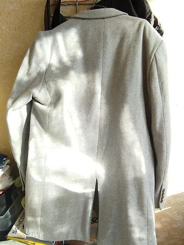 drap paltolar: Palto, 2XL, rəng - Boz — 7