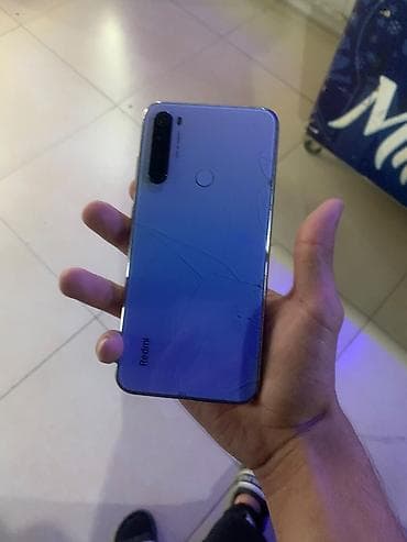 redmi pad 3: Redmi Note 8, 64 GB, rəng - Göy, Barmaq izi — 2