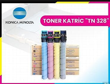 Ofis avadanlığı: Toner kartric “TN 328” – Konica Minolta/Develop üçün Uyğunluq: - — 2