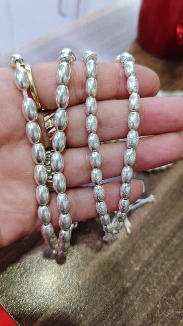 1 qram gümüşün qiyməti 2023: Gumuş tesbehler. 925 prob. Yenidir.qiymetler ferqlidir. Cekiye gore — 14