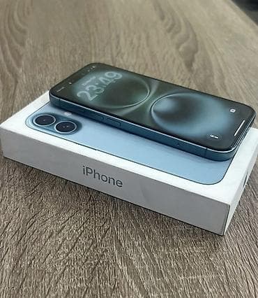 Elektronika: IPhone 16, 128 GB, Mavi — 1