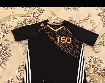 kis: Futbolka, Adidas, S, rəng - Qara — 1