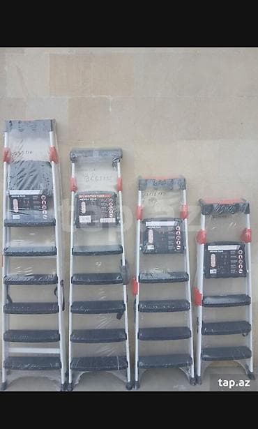 Mexaniki əl alətləri: Məhsul: Ev və tikinti işləri üçün pilləkənlər Təsvir: - Brend: Mensa — 2