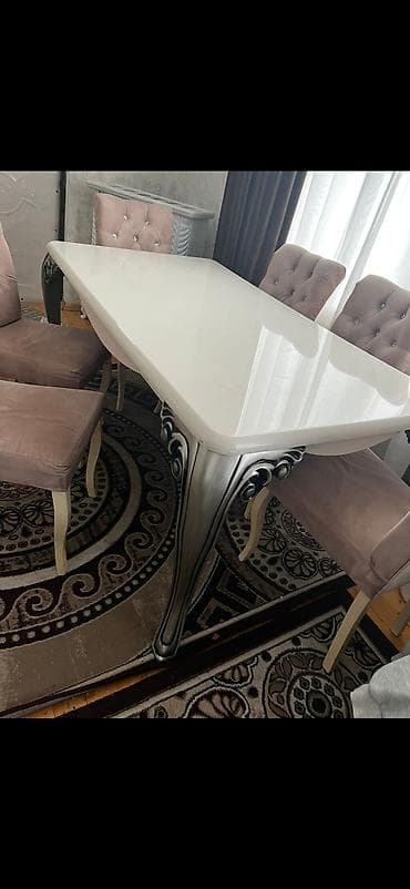 stullarin satisi: Qonaq otağı üçün, Açılmayan, Dördbucaq masa — 1