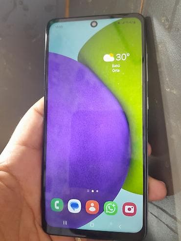 samsunq a52: Samsung Galaxy A52, 128 GB, rəng - Qara, Barmaq izi — 1