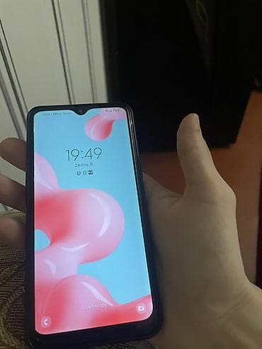 Samsung Galaxy A10, 32 GB, rəng - Qara, Barmaq izi