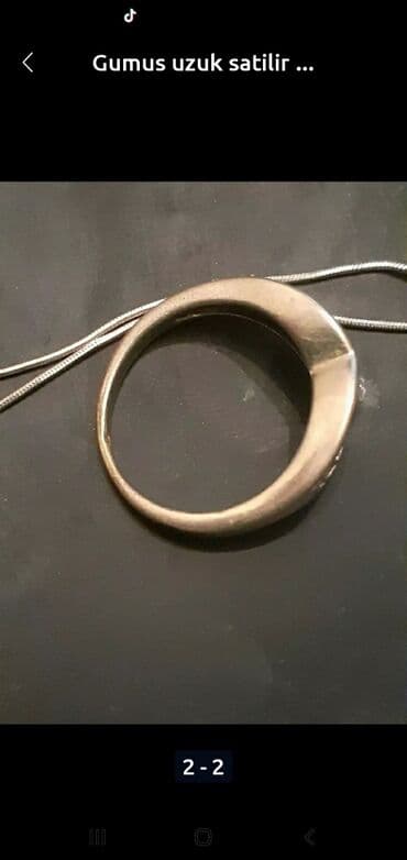 qolbaq gumuş: Üzük, Gümüş — 2