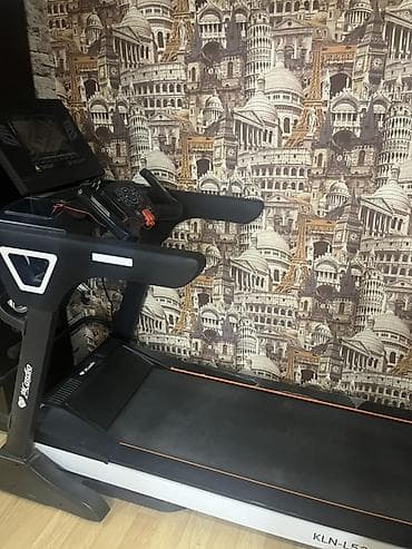 İdman və istirahət: Elektrikli qaçış trenajoru – XCardio KLN-L52 - Geniş qaçış səthi — 1