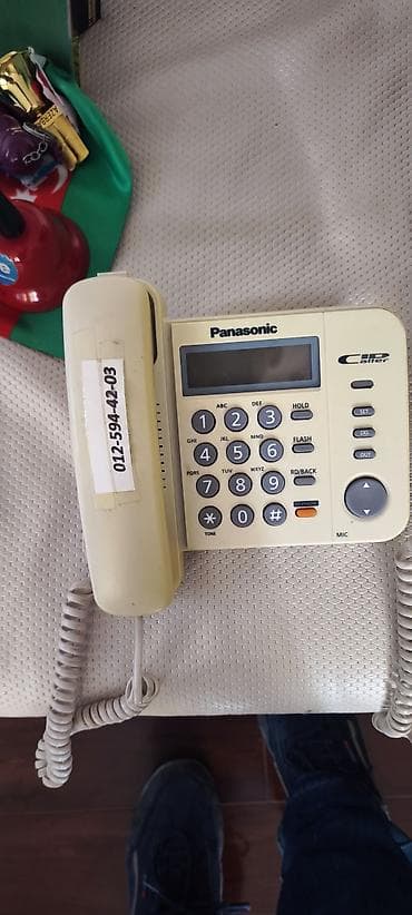 panasonic: Stasionar telefon Panasonic, Simli — 3