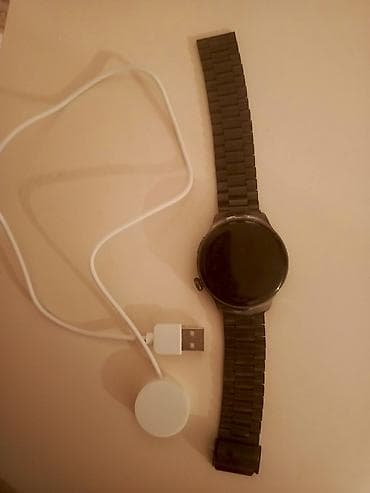 Yeni, Smart saat, Smart, Sensor ekran, rəng - Qara