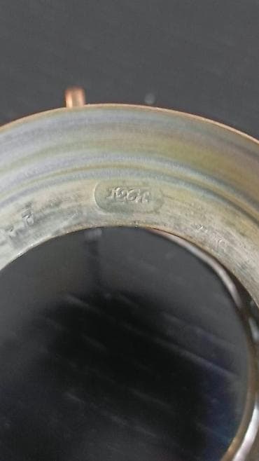 ramanı şuşa: Misdən,qədimi fincan altlığı (stəkan üçün qulplu podstakanik) - — 5