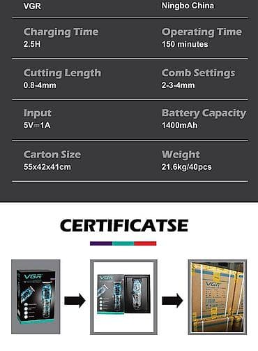 sac qazla: Saç qırxan maşın, Vgr, Yeni, Pulsuz çatdırılma, Ödənişli çatdırılma, Rayonlara çatdırılma — 5