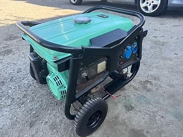 xalcalarin satisi: Benzinlə işləyən portativ elektrik generatoru - Daşına bilən təkərli — 2
