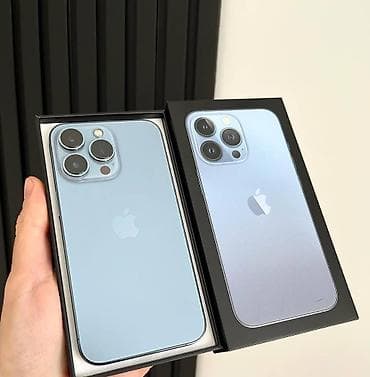 IPhone 13 Pro, 256 GB, Sierra Blue, Zəmanət, Kredit, Simsiz şarj