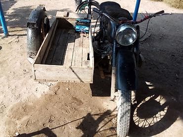 tap az 015: Köhnə tipli qoşa təkərli motosiklet və yan qoşqu - Yan qoşqulu — 3