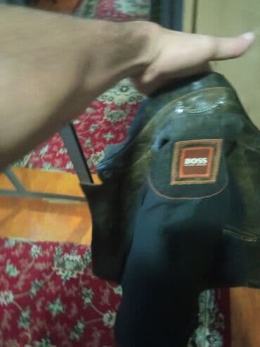 Kurtka, Dəri, Payız, Boss