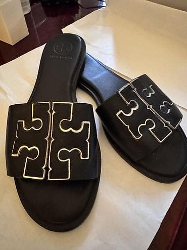 Tərliklər: Tory Burch, оригинал ! Настоящая кожа, черный цвет . 36р-23см — 2