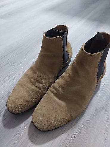 yay ayaqqabı: Zara Kişi üçün süet Chelsea tipli botlar - Model: Chelsea bot - — 2