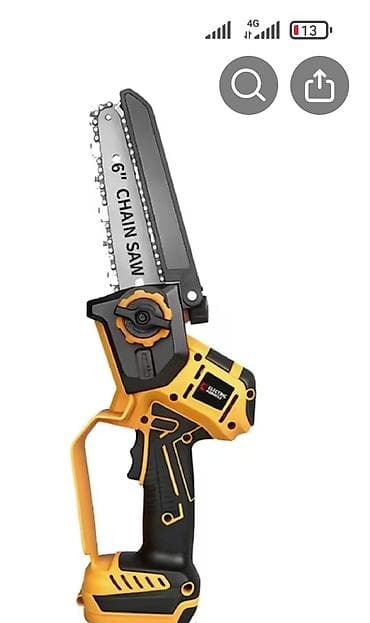 qapi ve pencere: Elektrik alətləri dəsti – 3 məhsul 1) Mini zəncirli mişar - Bıçaq — 1