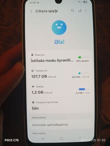 samsung a56 256 qiymeti: Samsung Galaxy A16, 128 GB, rəng - Yaşıl, Barmaq izi — 7