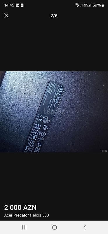 gtx 660: Acer Predator Helios 500 (Model: PH517-51) - Ekran: 17.3", Full HD — 2