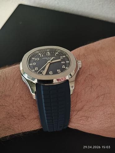 u boat saat: Yeni, Qol saatı, Patek Phillipe, rəng - Göy — 2