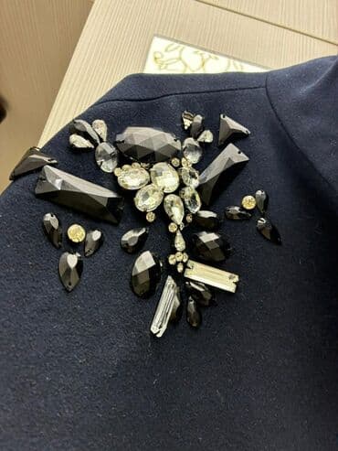 işlənmiş arisdon: Palto, rəng - Göy — 2