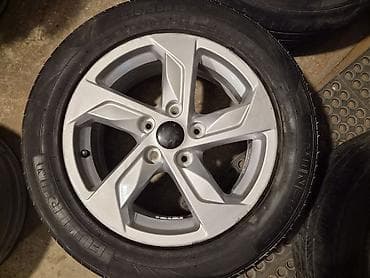 4 teker: İşlənmiş Disk təkər Kia 215 / 55 / R 16, 5 Boltlu — 2