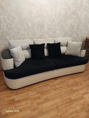 stull: İşlənmiş, Di̇van-kravat, 2 kreslo, Bazasız, Açılan — 1
