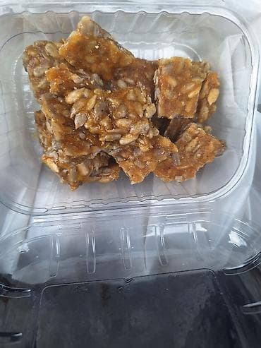 iran konfeti: Günəbaxan tumlu karamel krokan - Tərkib: qovrulmuş günəbaxan tumları — 2