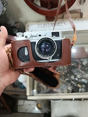 kaset dvd: Zorkiy-4 film fotoaparatı - Sovet istehsalı 35mm telemetrik kamera - — 1