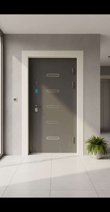 Yeni Giriş qapısı 100x210 sm Petlə ilə, Rayonlara çatdırılma, Pulsuz çatdırılma