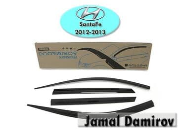 scooter aksesuarları: Hyundai santafe 2012-2014 ucun suseler ucun yan vetrovikler 🚙🚒 ünvana — 1