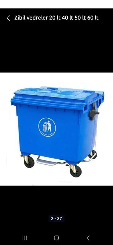 Tullantı qabları: Tullanti̇ qablari̇ topdan sati̇ş köçürmeyle sati̇ş var zi̇bi̇l — 2