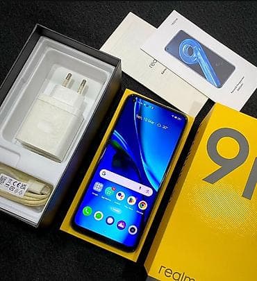 iohone 8: Realme 9i, 128 GB, rəng - Mavi, Barmaq izi — 1
