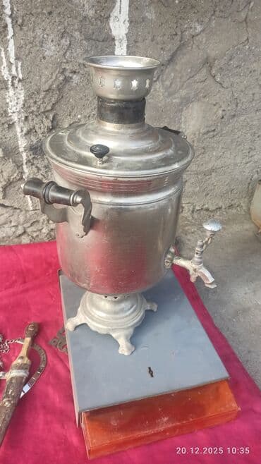 Миксеры: Дровяной Самовар, 4 л — 2